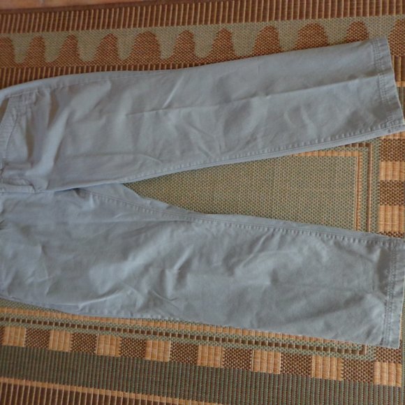 Eddie Bauer Capris P4 Zip Closure Pockets Stone Blue - Picture 4 of 15